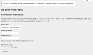 Connection Information Dialog